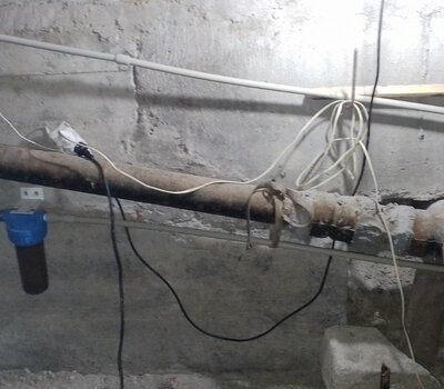 Гагарина 44  замена  лежака  канализации в подвале