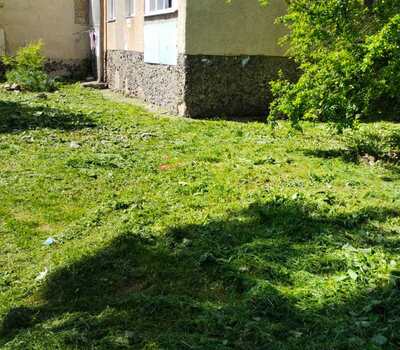 Покос травы по ул.Ласкина 31 в селе Грушевка
